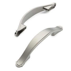 Amerdeco 10 Pack Brushed Satin Nickel Cabinet Pulls 3 Inch(76mm) Hole Center Cabinet Hardware Kitchen Cabinet Handles for Bathroom Dresser Pulls ZH0068