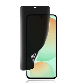 [Fingerprint Authentication Compatible/Guide Frame] Galaxy S24 FE/A55 Glass Film Peeping Prevention, Galaxy S24 FE SCG30 Full Protection Film[1 TPU] TPU Material Smooth Touch Feeling Good Touch Feel