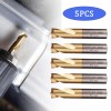 Unbranded 5Pcs Cobalt Spot Weld Drill Bit Set, Titanium Coated