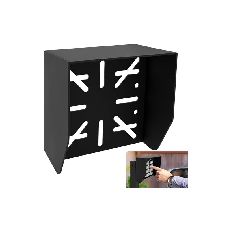 Waterproof Cover Keypad Mounting Post Bracket, Pedestal Mount for Keyboard