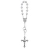 One Decade Rosary with Pearlized Beads - Vatican Imports