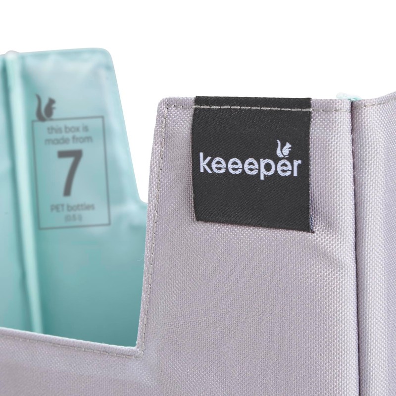 keeeper nea Foldable Shopping Organiser L, 13 L, Suitable for
