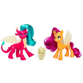 My Little Pony: Tell Your Tale Dragon Light Reveal, 3 Glow in The Dark Dolls, 3-Inch Scale Toys for Girls and Boys Ages 4+