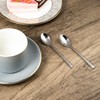 IMEEA コーヒースプーン ティー スプーン アイススプーン 18-10ステンレス デザートスプーン 長14cm 6本セット
