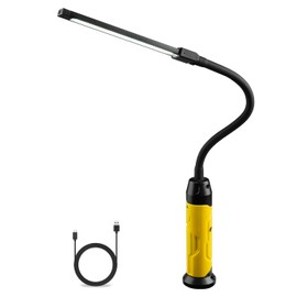 Napatyre LED Work Light Torch, 1000 Lumens, 3 Modes, Super Bright LED Workshop Lamp with Magnetic Base and Gooseneck, COB Inspection Lamp for Car Repair, Workshop, Garage