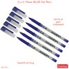 Goldex Kiwi BLUE 5 x 0.7mm Tip Soft Gel Pens