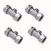 Visua 15mm Compression Isolation Valves - Pack of 4