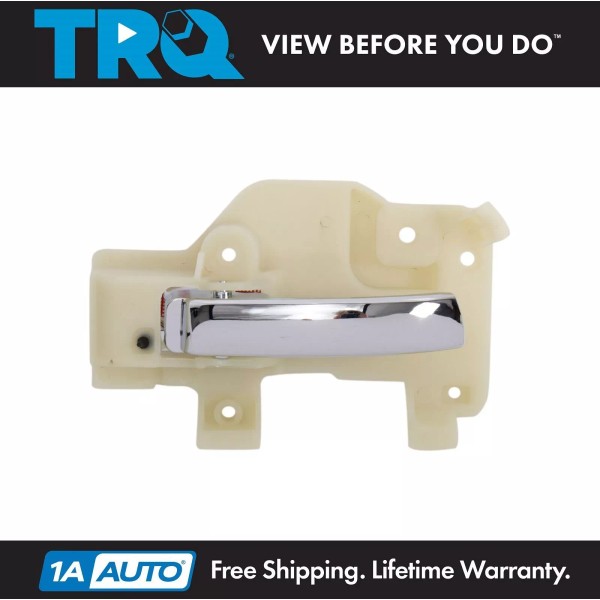 TRQ Front Right Interior Door Handle Chrome For 2009-2017 Jeep