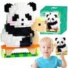 Panda Mini Building Blocks Set,Panda Cute Micro Blocks,Cute Micro Animal