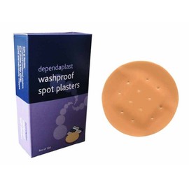 Dependaplast, Washproof Spot Plasters, 1 box of 100
