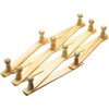 Maestro craft Wooden Wall Hanger, Expandable 10 Peg Coat Rack,