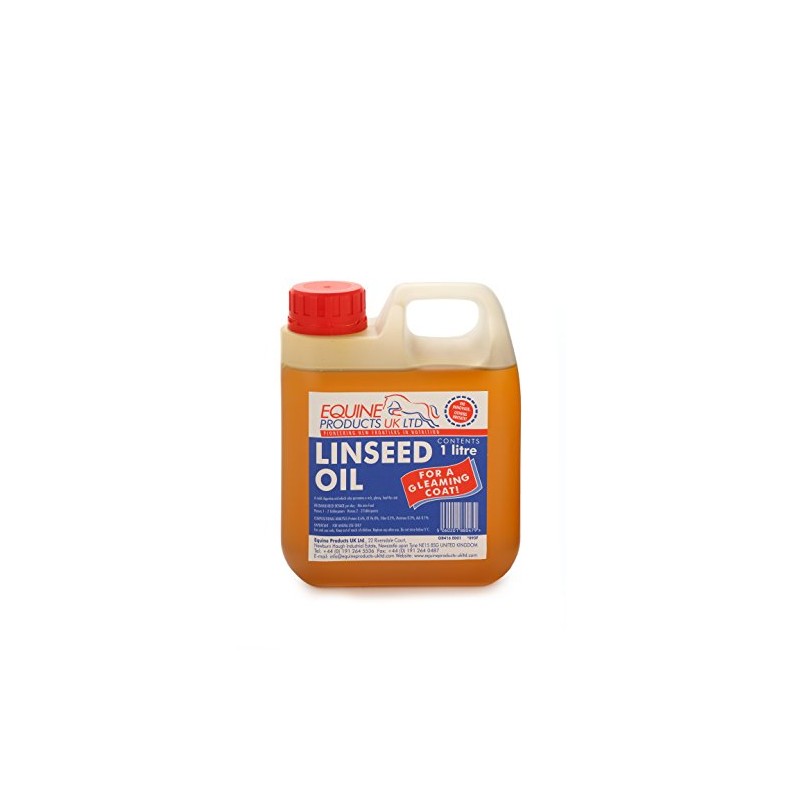 Equine Products Linseed Oil, 1 Litre. Promotes Health, Digestion And