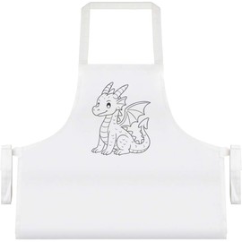 Azeeda 'Cartoon Dragon' Unisex Cooking Apron (AP00081596)