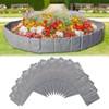 Garden Edging Border NO DIG, Imitation Stone Effect Garden Lawn