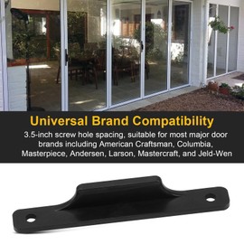 IFERLA Sliding Screen Door Pull Handle Replacement - 3 1/2 (3.5) inch Screw Width, Patio Screen Door Handle Fit for American Craftsman、Columbia Masterpiece、Andersen、Larson、Mastercraft Jeld-Wen