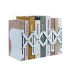 MSDADA Adjustable Bookends, Bookends for Heavy Book, Expandable Book Organizer