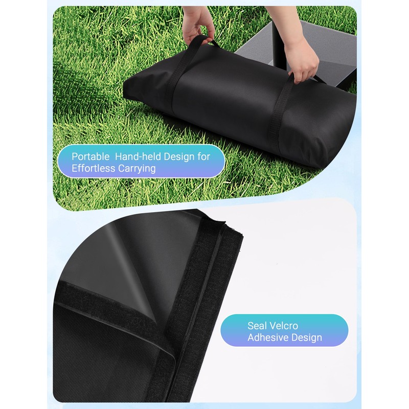 8 Pack Umbrella Base Weights, Sandbags for Umbrellas & Patio