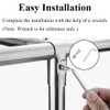 Structural Pipe Connector, Silver Right Angle 4-Way Chain Link Fence