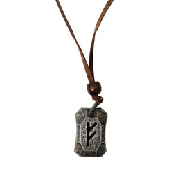 Norse Alley Viking Rune Pendant Fehu | Wealth Rune Necklace | Norse Jewelry | Prosperity Talisman | Viking Gift for Men and Women
