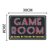 Carteles Decorativos 20cm x 30cm Letrero Cartel Metálico Retro 20cm