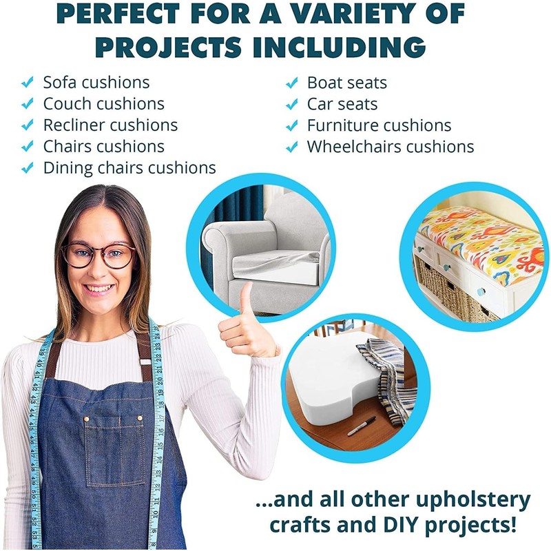 Foamma Custom Cut-to-Size Foam - High & Medium Density Custom