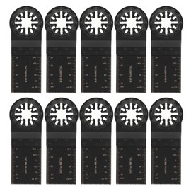 10Pcs Oscillating Saw Blade 34mm Bi Metal Multitool Cutting Tool Set Kit for Starlock
