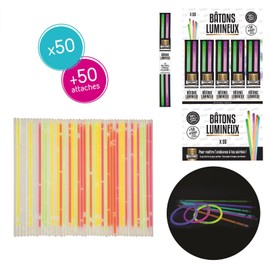 Unbekannt Party Time Luminostick, Polyethylene, Multi-Colour, One Size