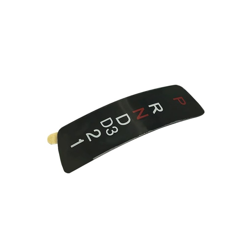 Lskioer Black Console Gear Stick Selector Display Panel Trim Fits