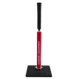 Rukket Baseball/Softball Batting Tee Pro | Portable & Heavy Duty Practice Tees for Indoor & Outdoor Training | Professional & Adjustable Equipment with Carry Bag (Pro)