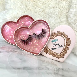 VELVET 59 Luxury Vegan Reusable Black Faux Lash Set ‘SITA’ Eyelashes, New In Box