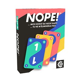 Game Factory 646250 Nope The Refreshing Other Card Game, German Edition for 2 to 6 Players, You don’t kick me out