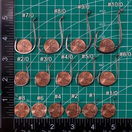 Dr.Fish 100 Pack Fishing Octopus Circle Hook Live Bait Hook Black Nickel Sharp Offset Wide Gap Surf Fishing Catfish Bass Fishing Hooks Tuna Freshwater Saltwater Texas Drop Shot Rig #4/0