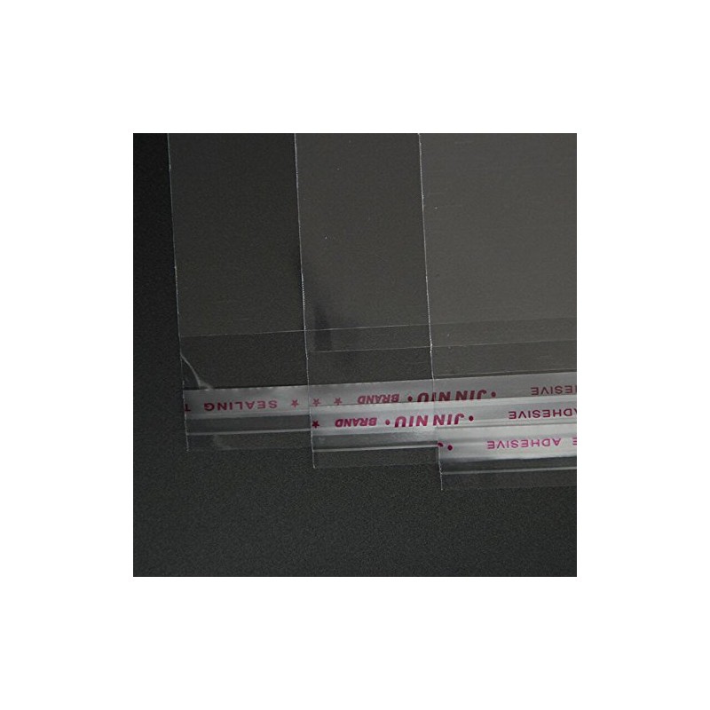 AIRSUNNY 200 Pcs 4x6 Clear Resealable Cello/Cellophane Bags Good for