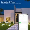 Eva's Light Smart Dimmer Plug, WiFi Outdoor Smart Plug, IP65