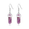 Philip Jones Amethyst Gemstone Drop Earrings