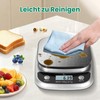 Uten Digital Kitchen Scales, White Letter Scales with Tare Function,