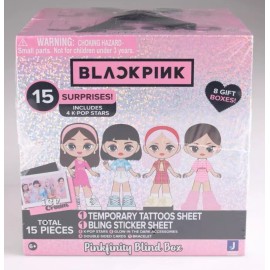 Jazwares Blackpink Pinkfinity Blind Box New Sealed 8 Gift Box 15 Surprises 4 K-Pop Stars