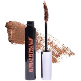 Redhead Revolution's Vegan Gingerlash Redhead Mascara | Light Brown Mascara for Redheads & Blondes (Genuine Ginger)