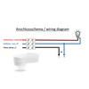 Huber Motion 6 360° Motion Detector, Highly Sensitive with 3