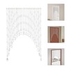 CHALIGHT Crystal Glass Beaded Curtain Hanging Arched Crystal Door 25