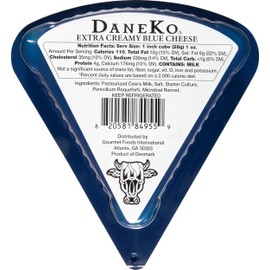 DaneKo Extra Creamy Blue Cheese, 4 oz, 12 Pack
