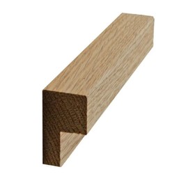 EWCB15 Casing Back Band 1-1/2" Tall x 7/8" Trim Moulding. Unfinished, Red Oak, 94"