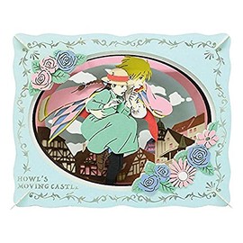 ensky Studio Ghibli Movie Howl's Moving Castle Paper Theater (walking in the sky) PT-103