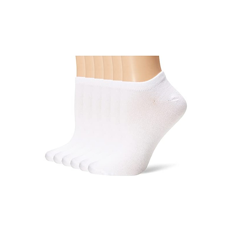 K. Bell Socks Women's 6 Pack Pair No Show Socks,