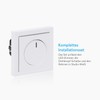 Busch-Jaeger Rotary Dimmer 6523 UJ-84-102 UP Alpine White Dimmer 4011395263839