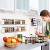 joeji's Kitchen Spice Rack Wall Shelf Metal 4 Pack Kitchen