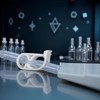 10Pcs Plastic Tubing Clamps, 1/4-1/2 Inch Adjustable Flow Control, Laboratory