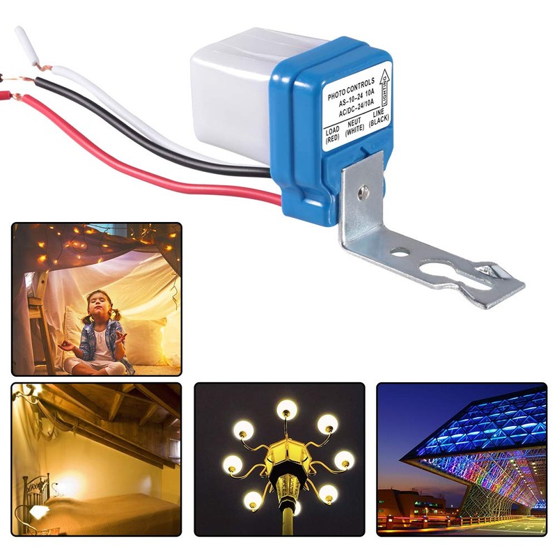 2 Pack - AC/DC 24V 10A Automatic Auto On Off