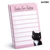 2pcs Funny Black Cat Sticky Notes to Do List Pads