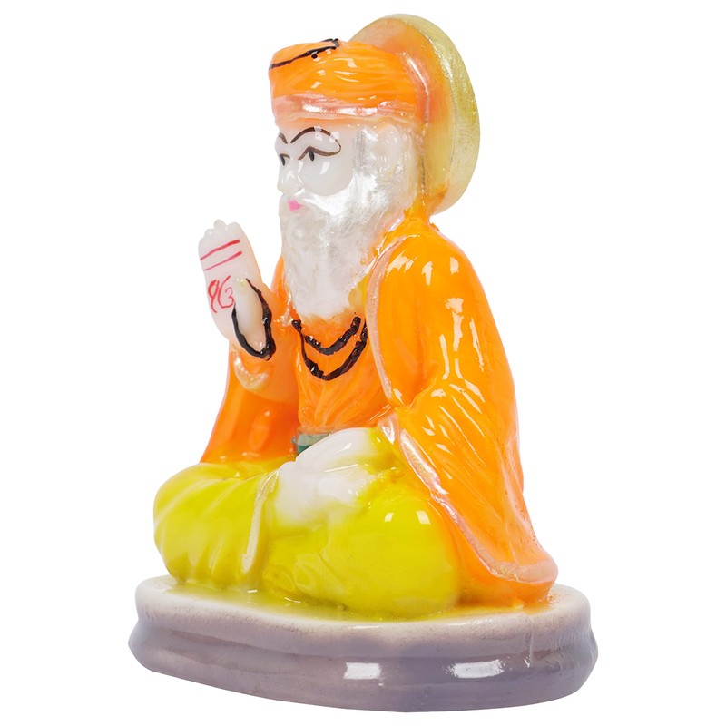 IBA Indianbeautifulart Hindu God Resin Guru Nanak Dev Ji Idol